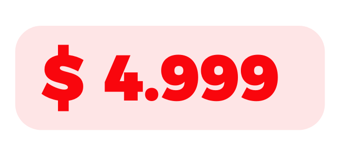 4 999